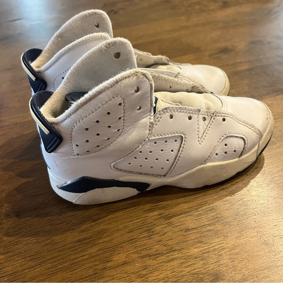 Jordan 6 Retro Midnight Navy (2022) (PS) used condition, missing laces - Picture 3 of 5